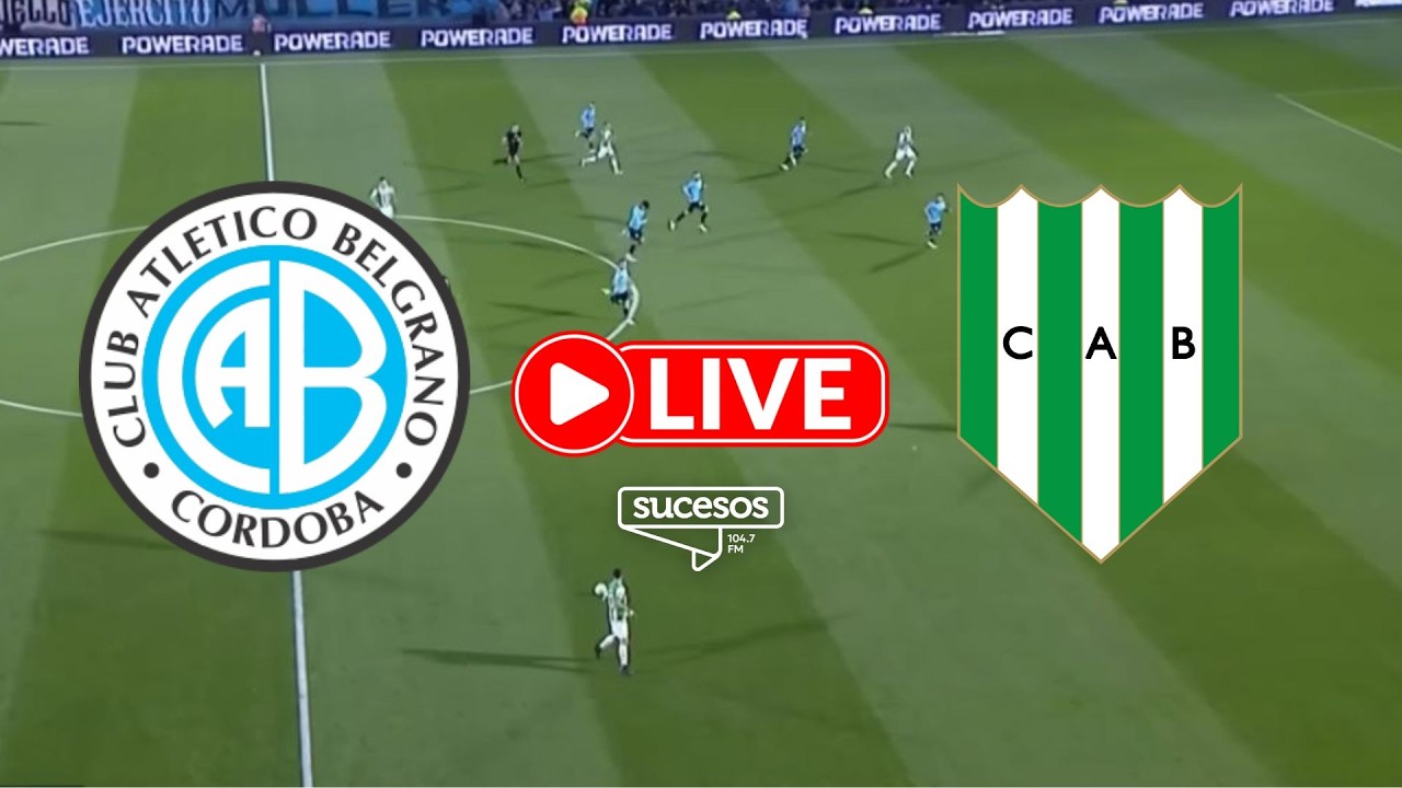 BELGRANO VS BANFIELD por LA CADENA DEL GOL | EN VIVO