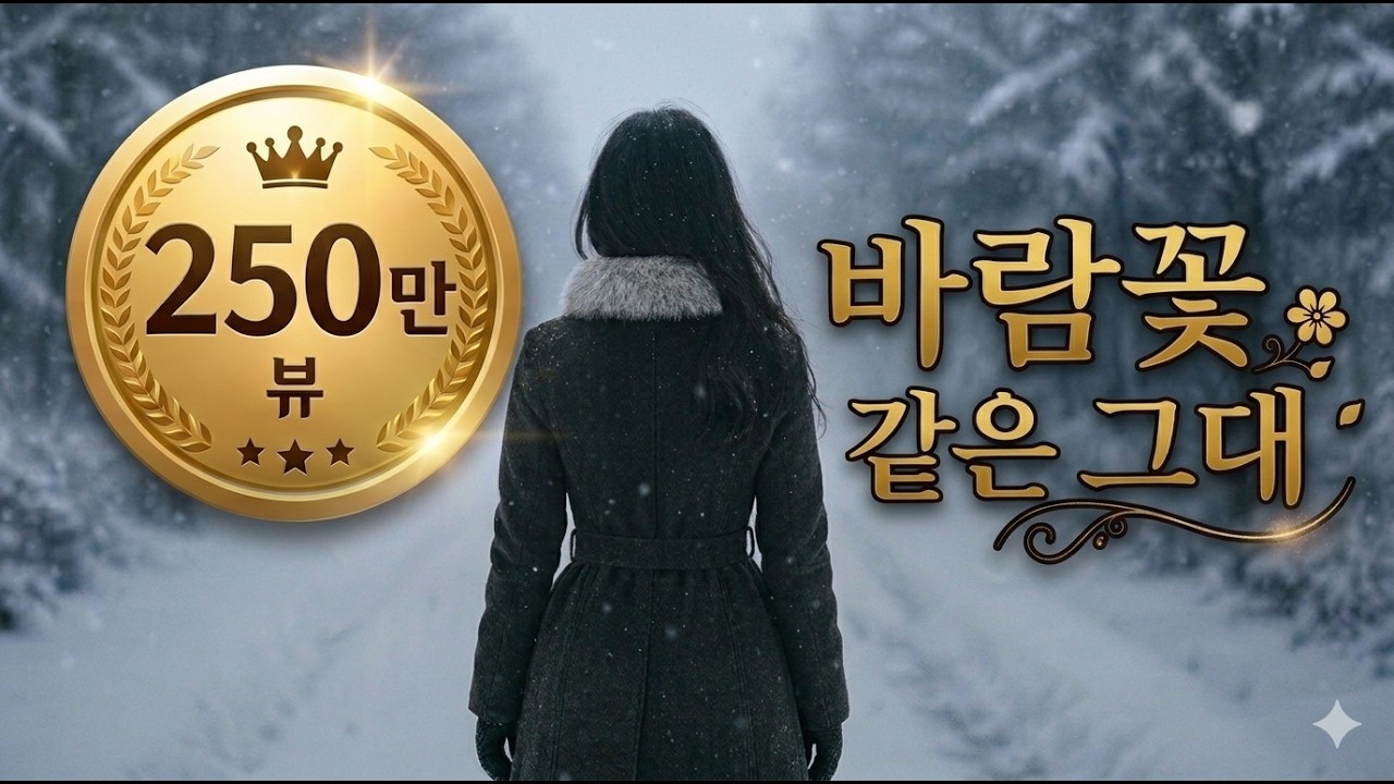 바람꽃 같은 그대 🎵 KPOP 7080 감성 발라드 사극풍 OST🩷