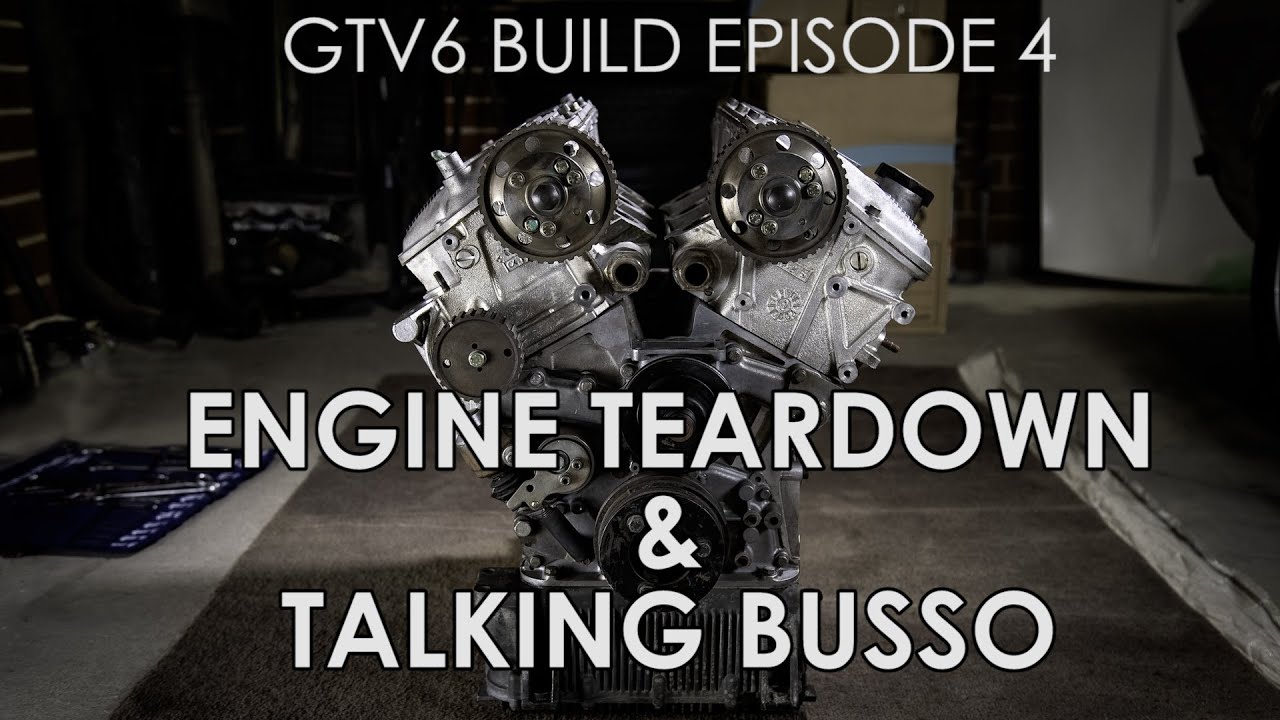 GTV6 3.0 Build - Episode 4 - ENGINE TEARDOWN & TALKING BUSSO
