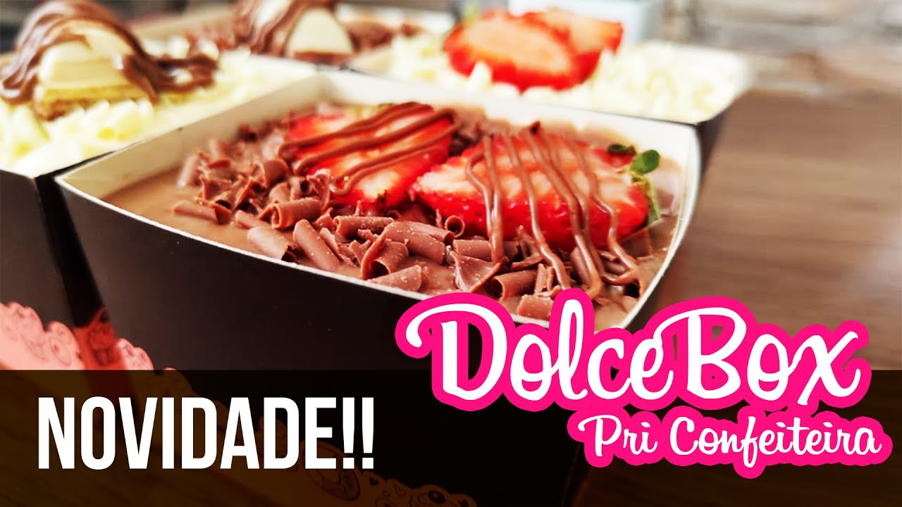 NOVIDADE FAÇA E VENDA - DOLCEBOX PRI CONFEITEIRA