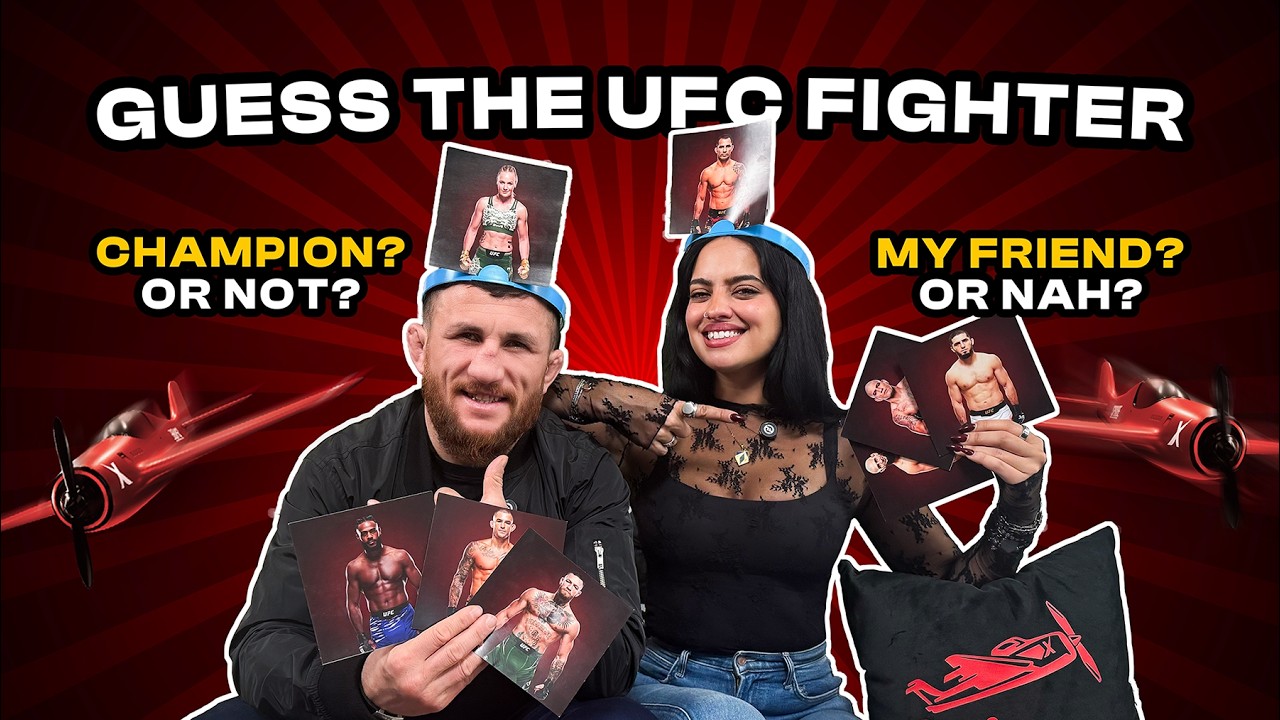 Aviator - Merab & Nina Play Guess the UFC Fighter