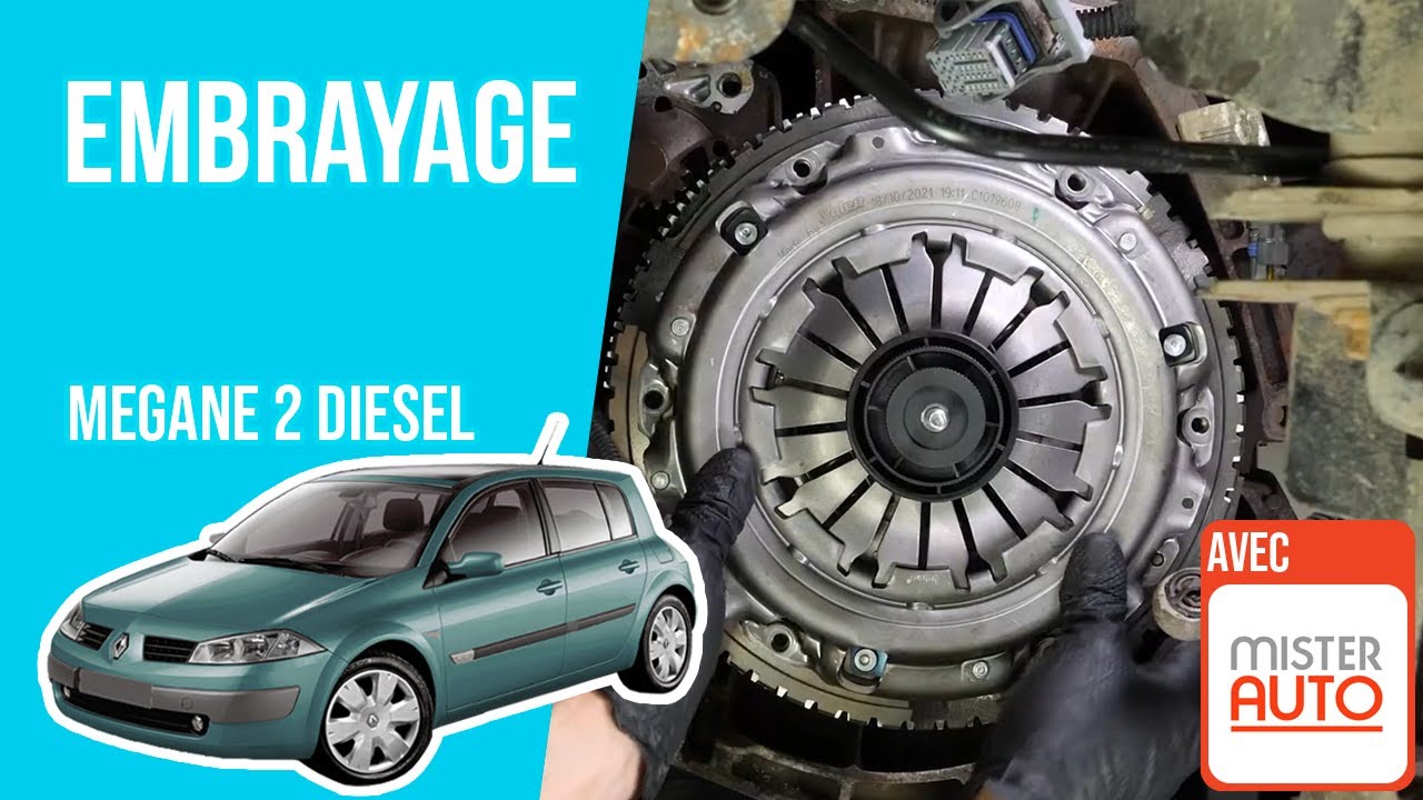 Changer l'embrayage Megane 2 1.5 dCi 🚗