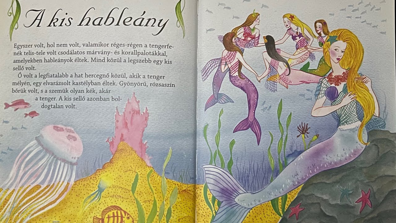 Magyar ASMR | Esti mese felolvas&aacute;s🧜&zwj;♀️📖