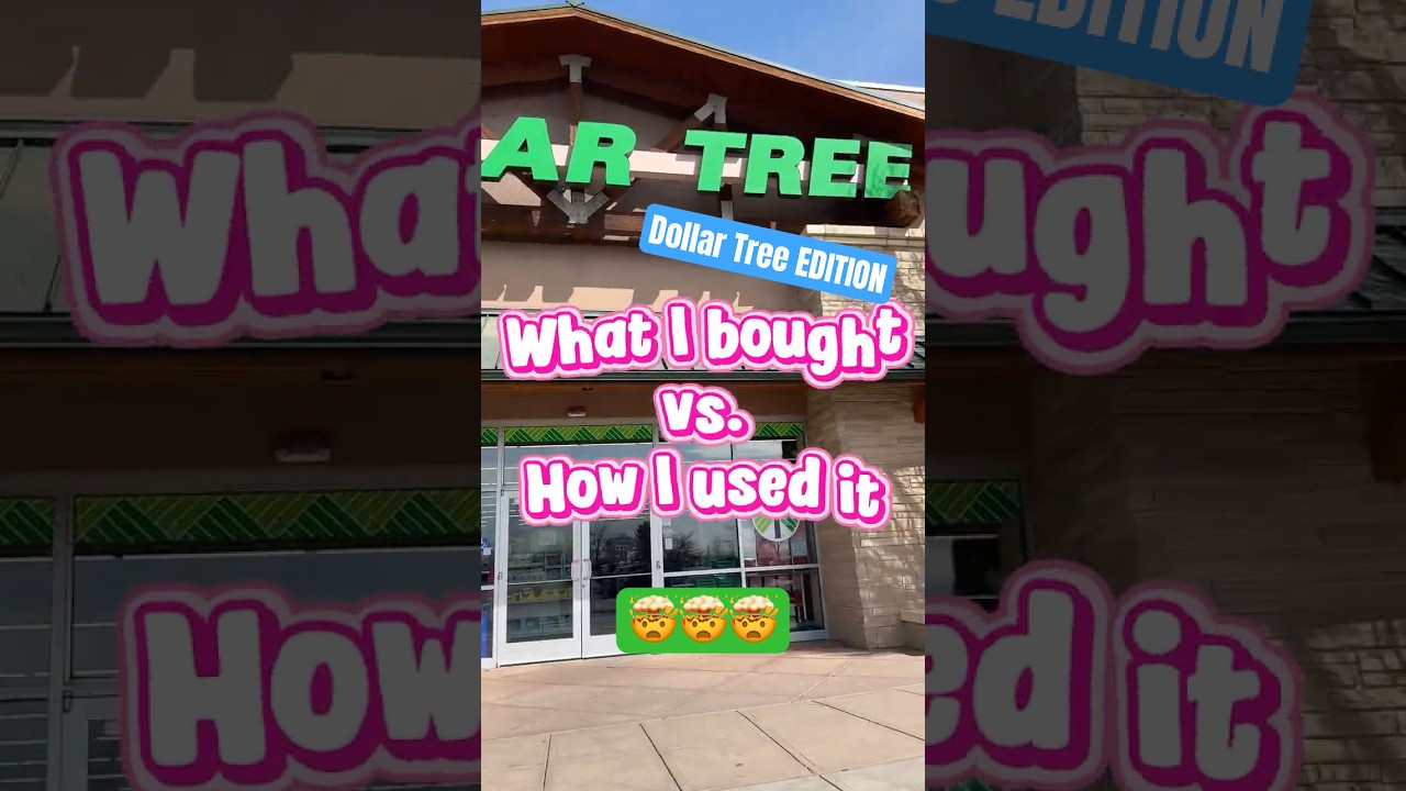 Вы не поверите, что я купила и как я это использовала: версия из Dollar Tree! 🫢🤯 #dollartree #diy...