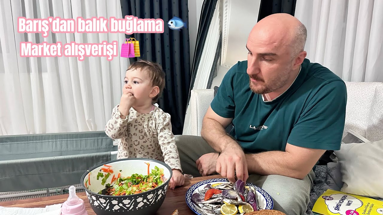 Bugün Çok Yoğundu! 🐟 Hamsi Buğulama, 🛒 Market Koşturması & 👶 Doğum Heyecanı!