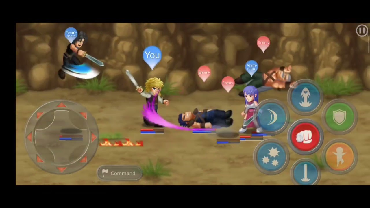 Hero Fighter X Gameplay Act-6 Team Fight-11 Leo Yaga Eason Vivian  Vs All Walkthrough No Commentary