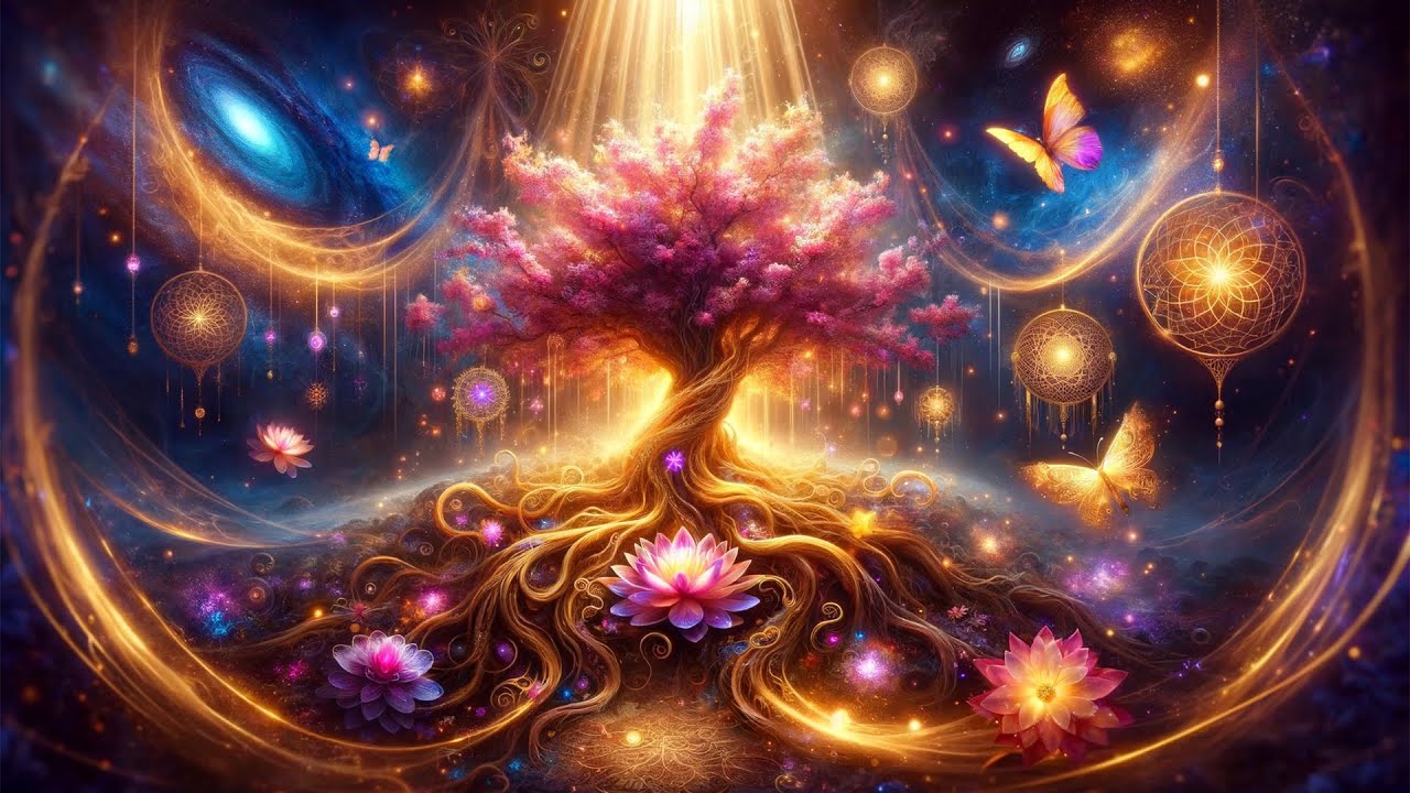 ✨The Enchanted Golden Tree | A Divine Fantasy Realm✨