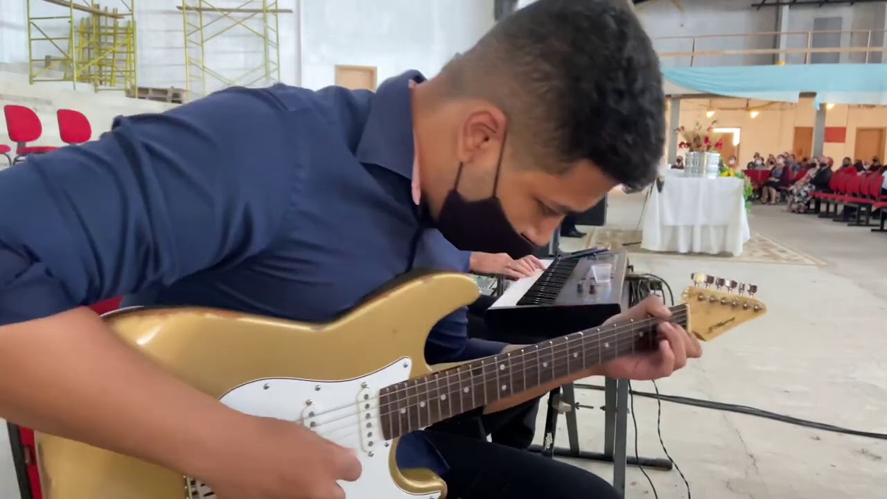 SANTA CEIA | Hino da Harpa em Blues “A Mensagem da Cruz 291” “Não foi com ouro n°231” #guitarcam