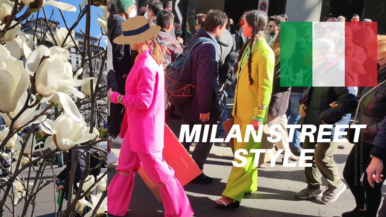 Milan Fashion Week 2022|  Street Style | What everyone is wearing in Italy 🇮🇹