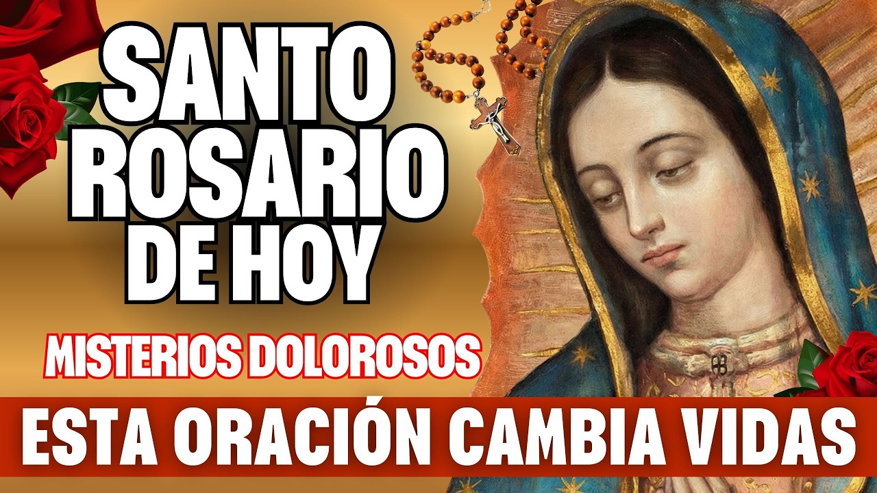 SANTO ROSARIO DE HOY VIERNES 20 DE FEBRERO 🌿 Misterios Dolorosos | Conversión y Amor en la Cruz