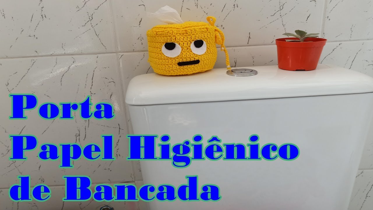 Porta Papel Higiênico de bancada   passo a passo
