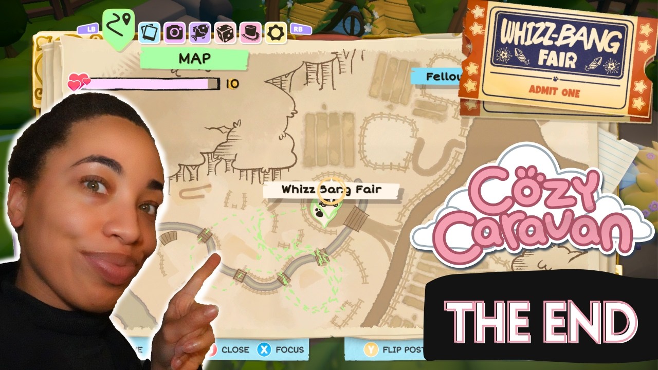 The Gazette Cee Cee's Location & the Whizz Bang Fair Final Quests! Cozy Caravan Update 1.1