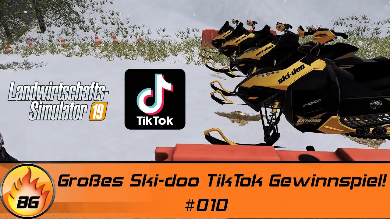 LS19 - CHALLENGERS #010 | Großes Ski-doo TikTok Gewinnspiel! | FS19 | Let's Play [HD]