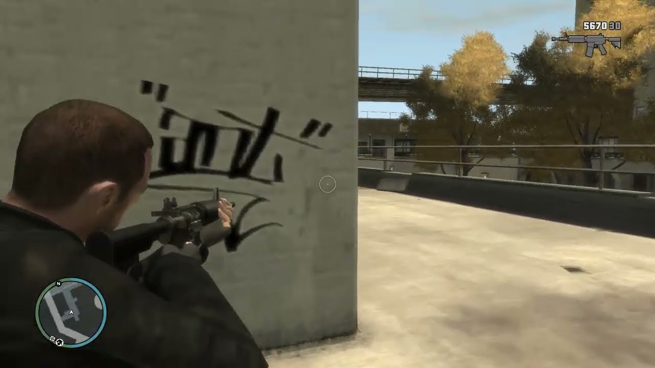 GTA 4 - Bohan Hospital Gang War (Niko vs Spanish Lords) + Six Star Escape