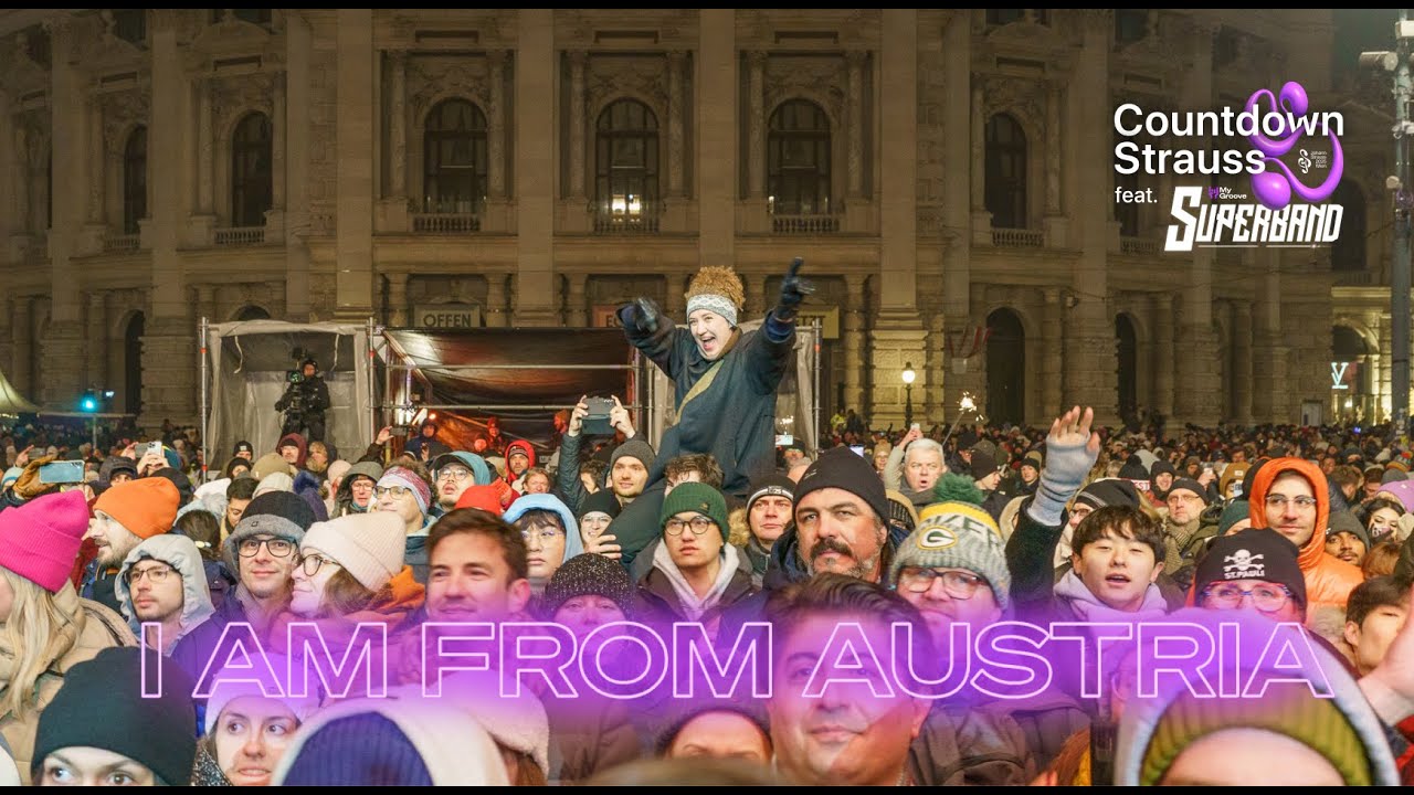 I Am From Austria - Live Performance der MyGroove SUPERBAND | Countdown Strauss 2025 🎶