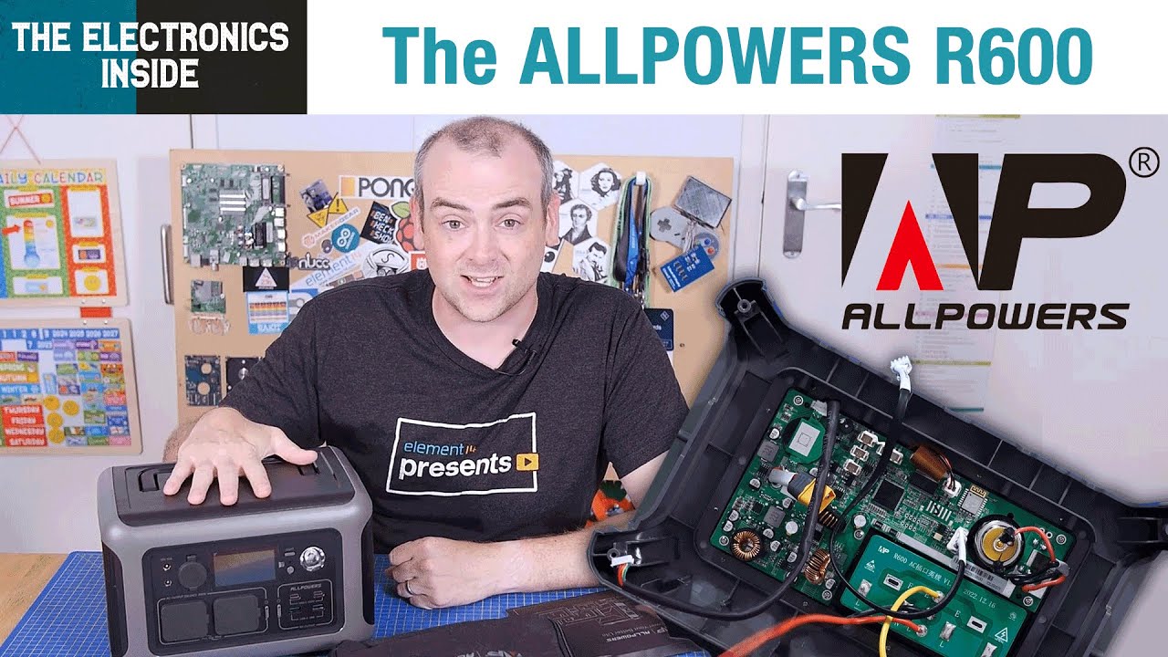 Изучаем модульную конструкцию внешнего аккумулятора ALLPOWERS R600 — Электроника внутри
