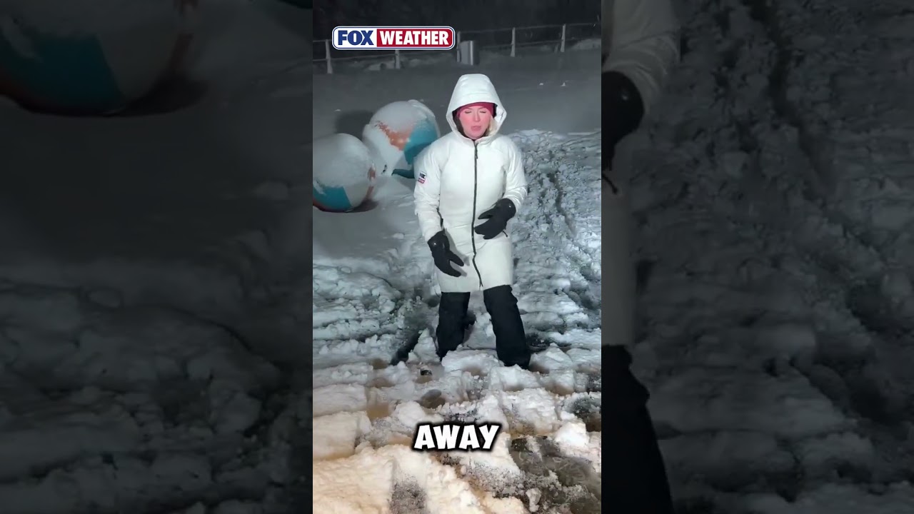Blizzard-Like Conditions Slam Long Branch, New Jersey