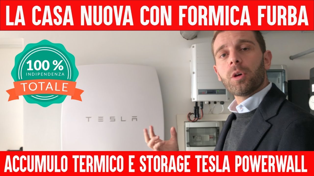 🐜 #3 [LA CASA NUOVA] Accumuli Termici e Batteria TESLA POWERWALL