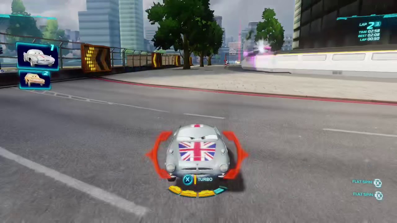 Cars 2 The Video Game | Finn Union Jack - Mission: Sour Lemons |