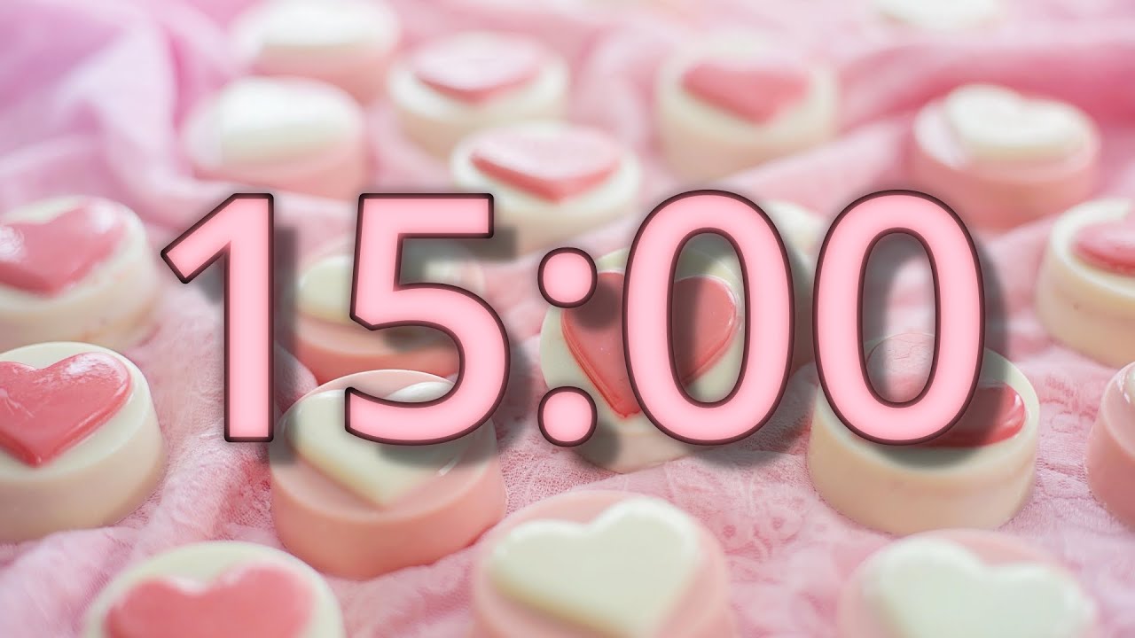 15 Minute Timer | Valentine's Day Timer
