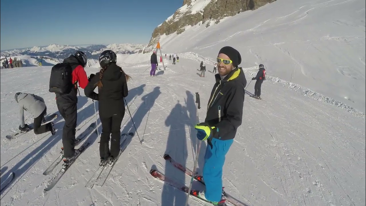 Flaine - Serpentine from the top 1
