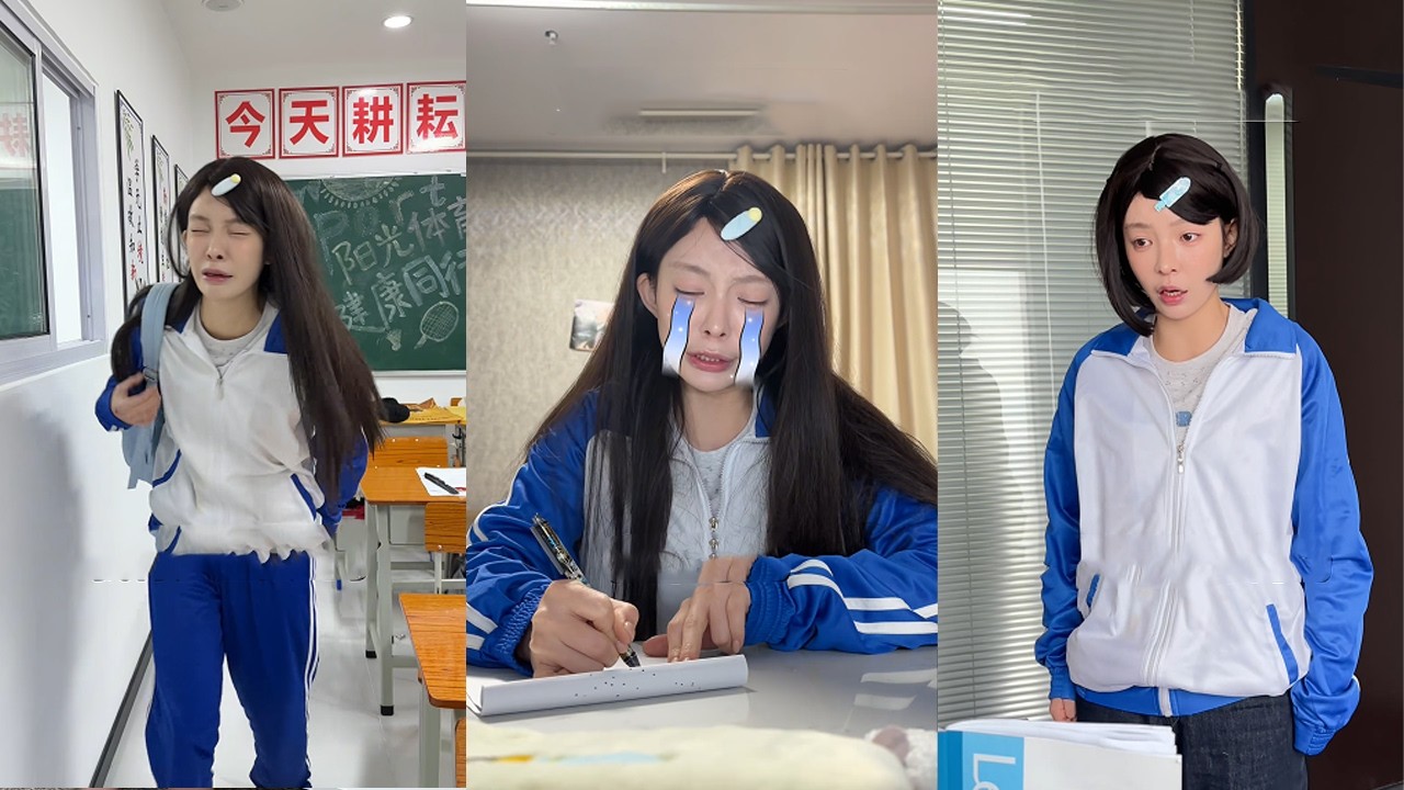 【叮叮喵】作業不就是寫在本子上的，這麽寫有什麽不對嗎#搞笑 #搞笑段子 #回忆  #大学生 #解压  #校园 #娱乐 #反转