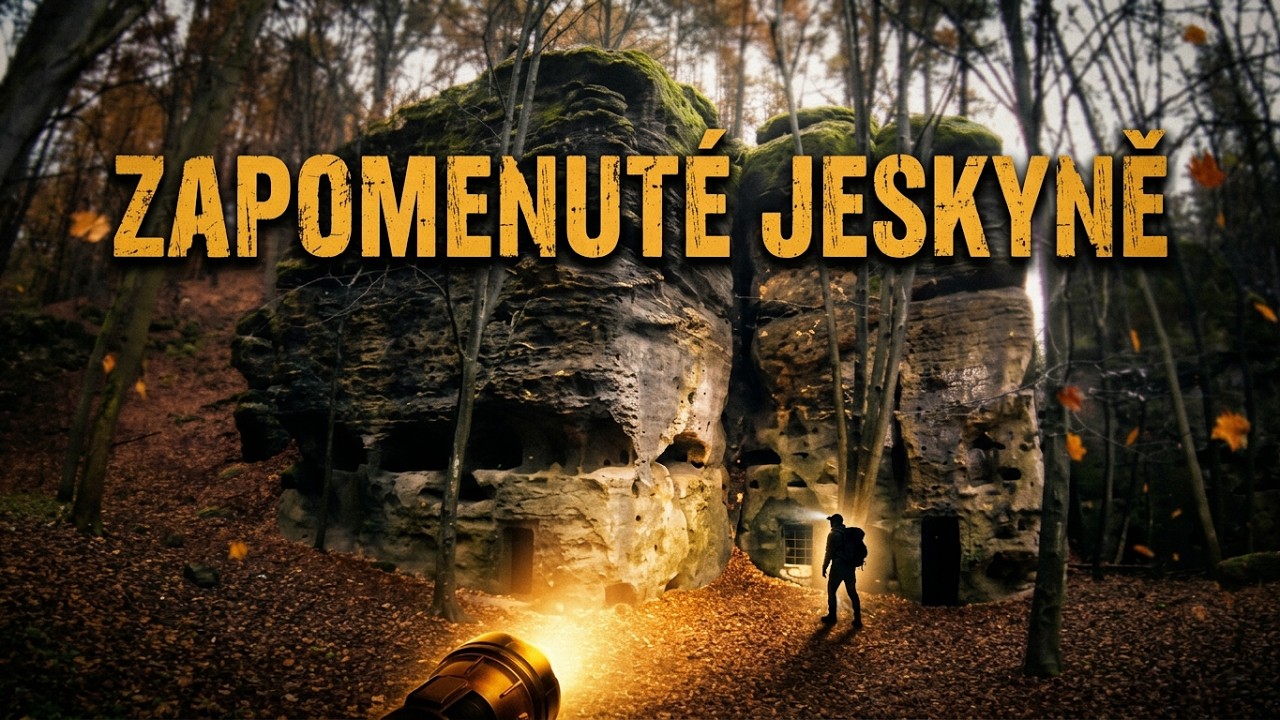 Kokořínské jeskyně a obydlí - Klemperka, Rozbořenka, Kostelíček - Galbytour 17.11.2016