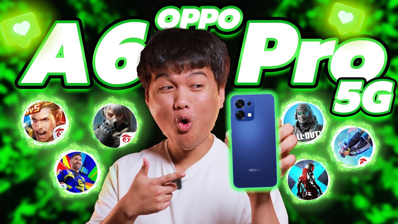 เทสเกม OPPO A6 Pro 5G | เล่นเกมดี ทนทาน แบตอึด ชาร์จไวเกินต้าน