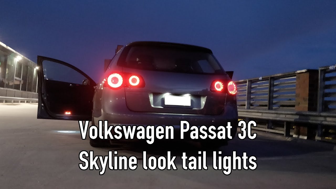 Volkswagen Passat 3C Skyline look tail lights