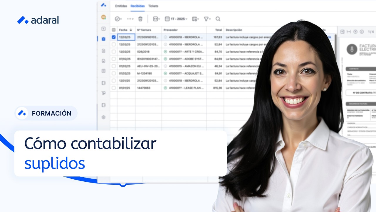 Cómo contabilizar suplidos