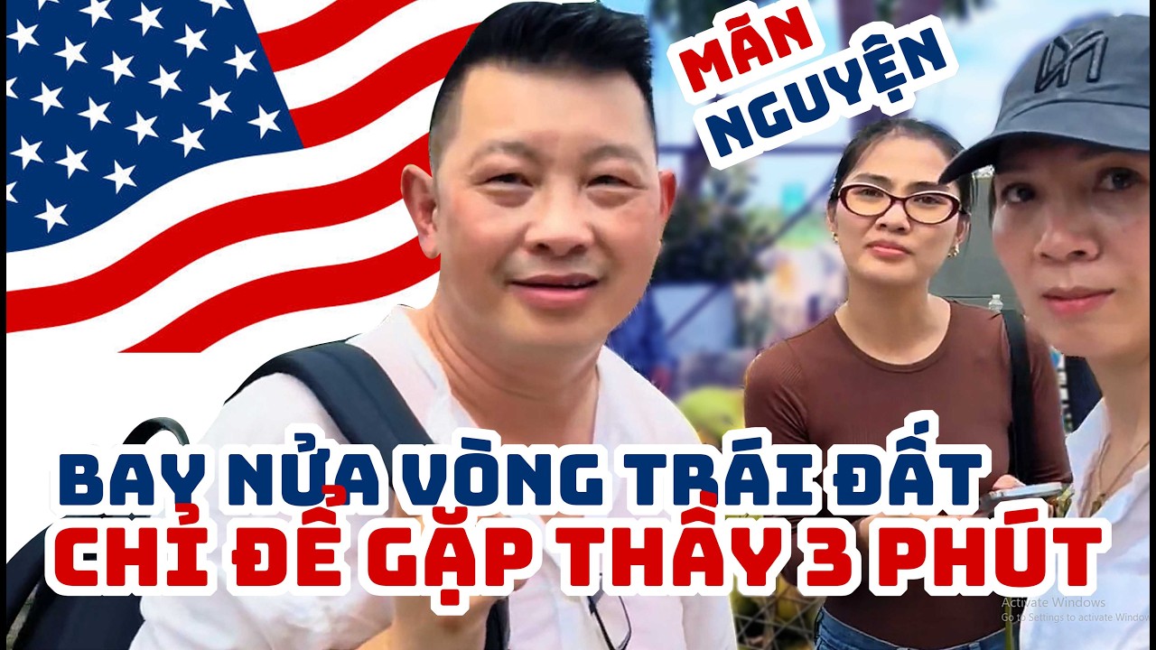 Sống Một Đời Nhưng 3 Phút Được Gặp Thầy Là Cả Một Món Quà
