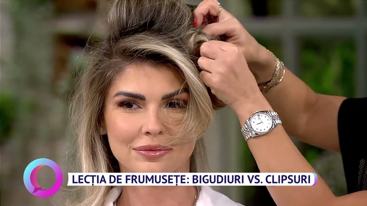 Lecția de frumusețe: Bigudiuri VS clipsuri