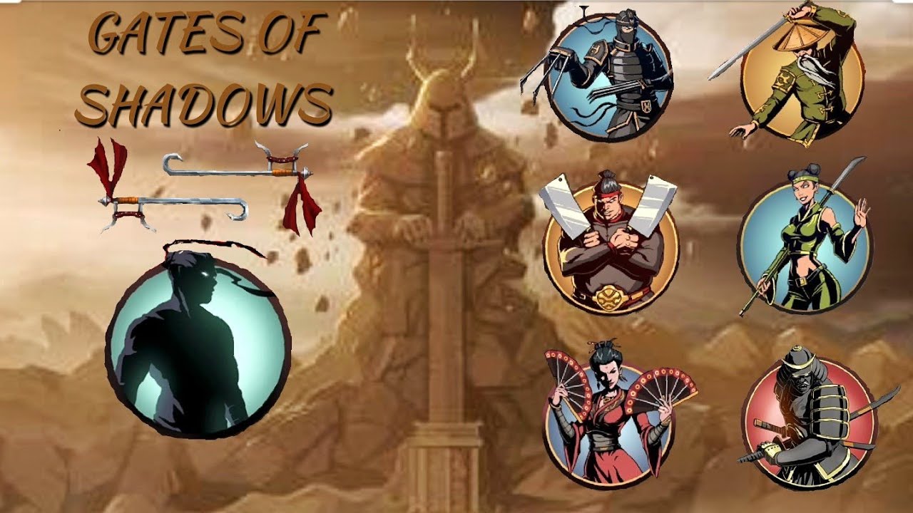 Shadow Fight 2 Gates of Shadows|Fight with all Bosses