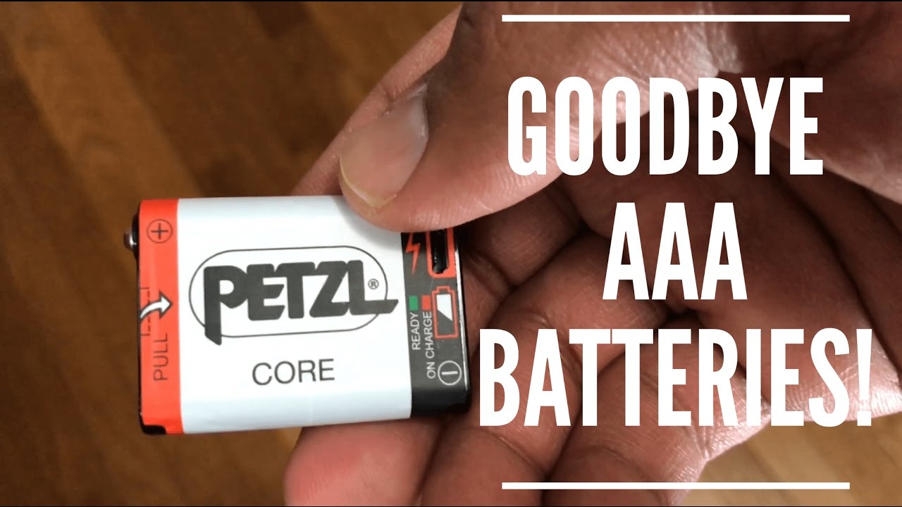 Ultralight backpacking gear: Petzl Accu Core Rechargeable Battery