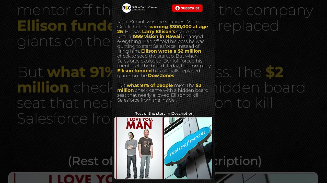He Had To Fire The Billionaire Who Made Him Rich #billiondollarchoices #entrepreneur #decision
