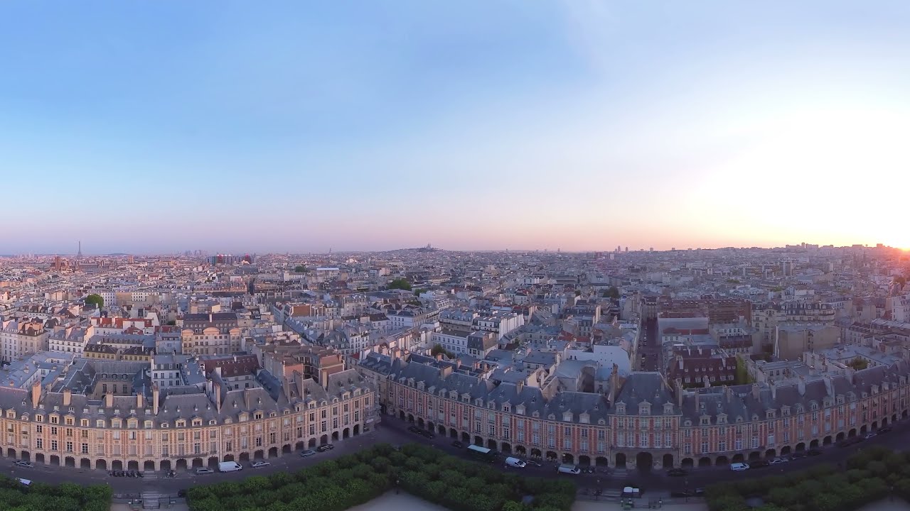 Best 360° Heritage city Paris, Mont-Blanc, Annecy | 8k aerial