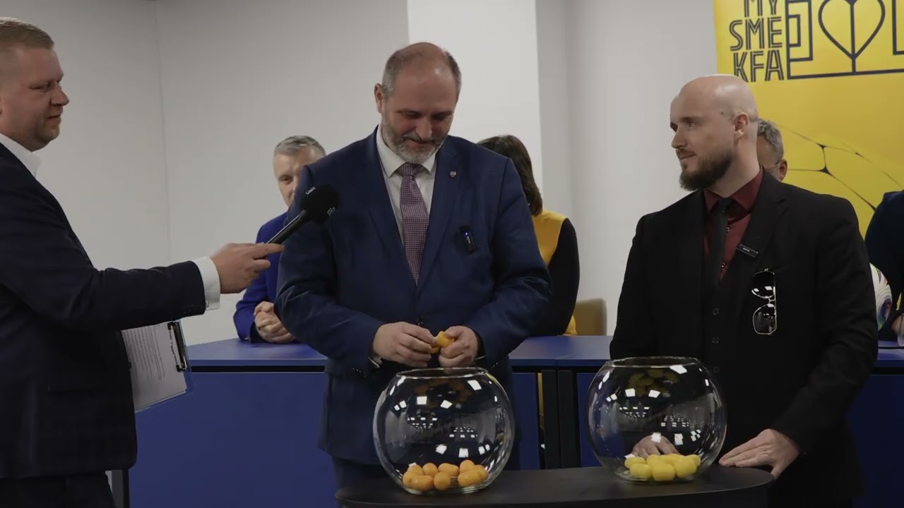 Losovanie futbalového turnaja základných škôl mesta Košice