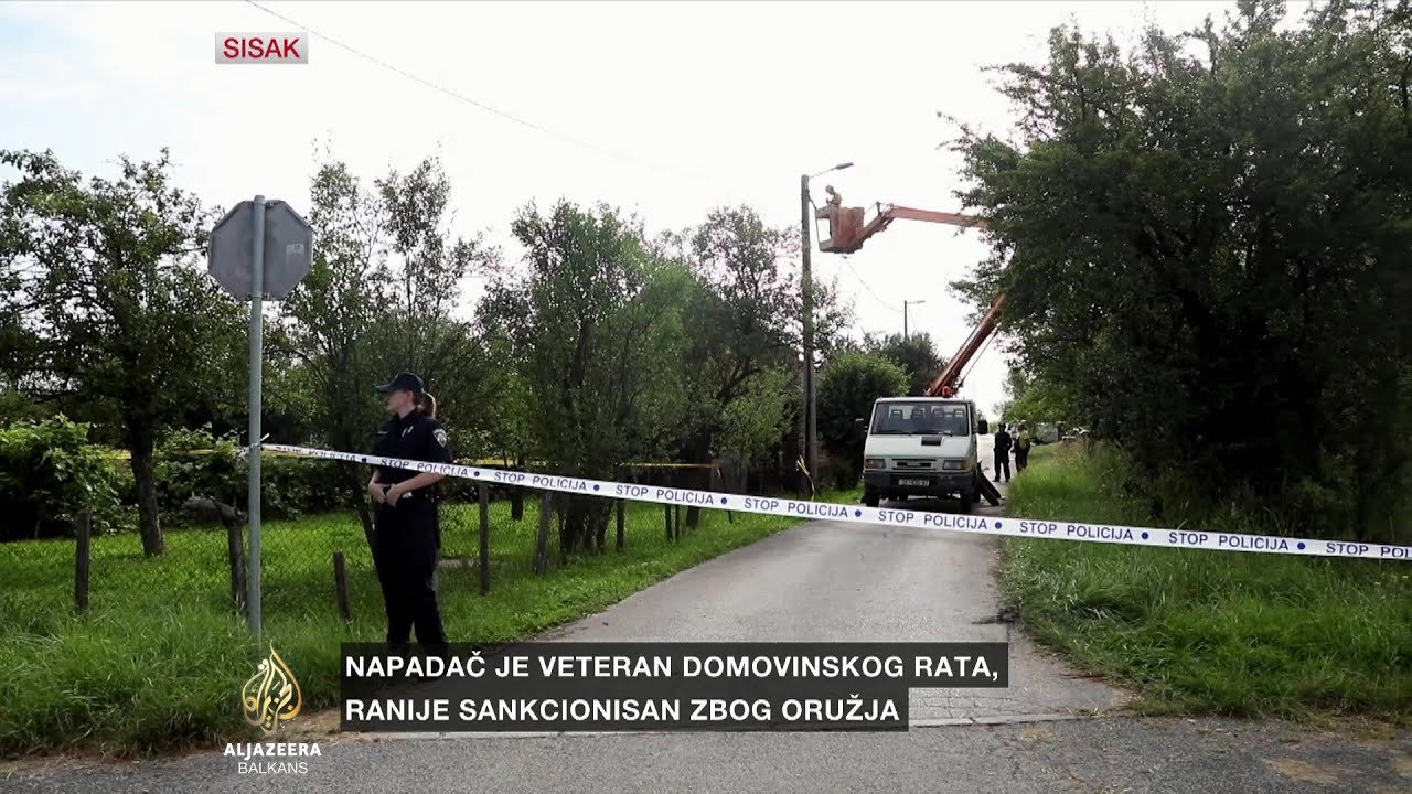 Uhapšen napadač koji je u Sisku ubio jednu i teško ranio četiri osobe