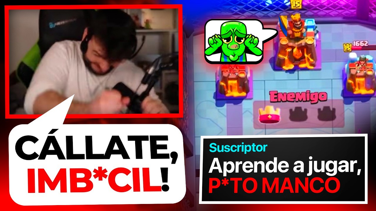 20 Minutos de Tumbao TILTEAO y ALOCAO en Clash Royale! 😡