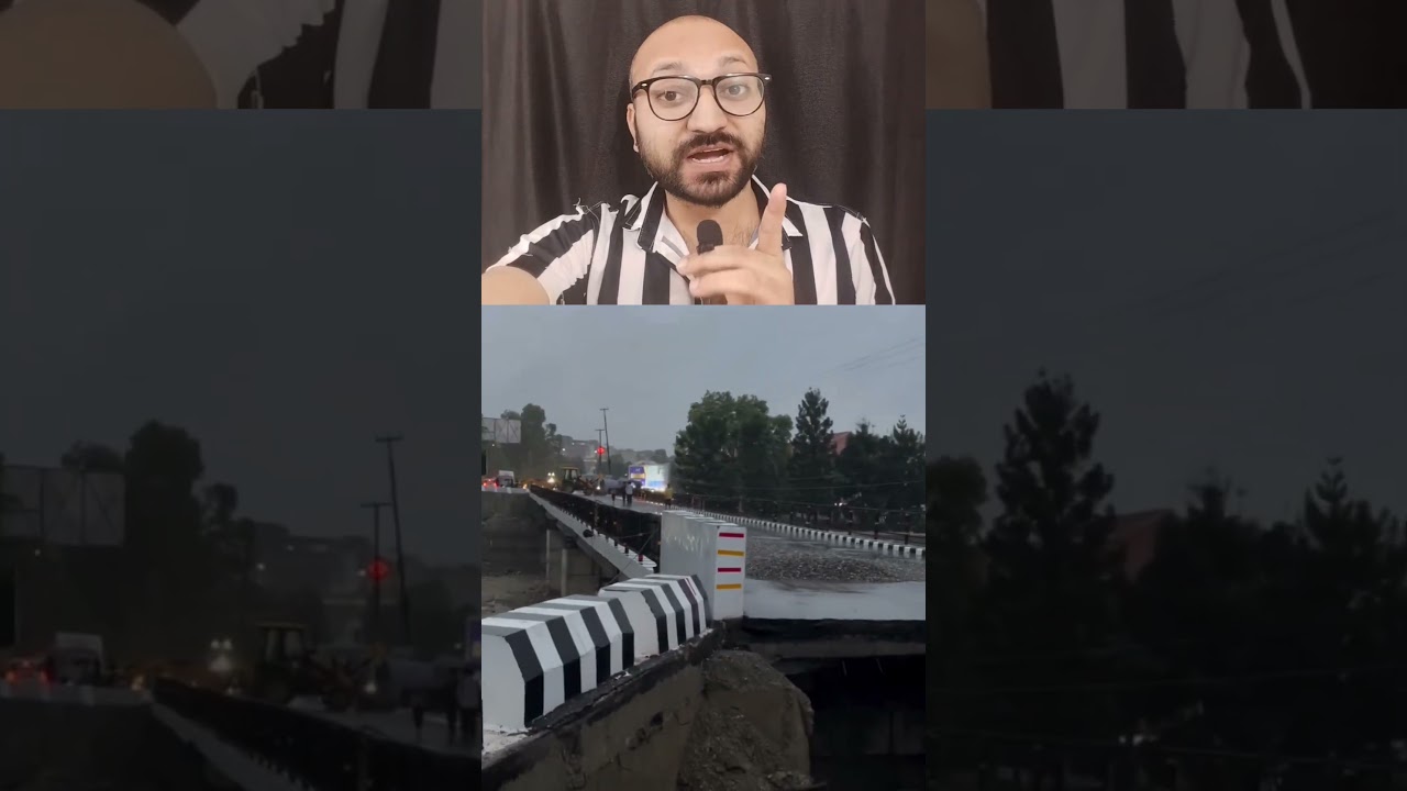 🌉 ₹16 Crore ka Dehradun Bridge Kuch Hi Dino Me Kharab? 😱