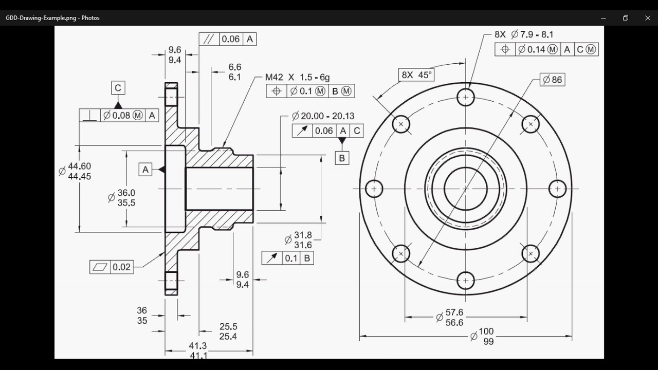 How to create GD&T drawing in creo | how to apply GD&T symbols in creo drawing.