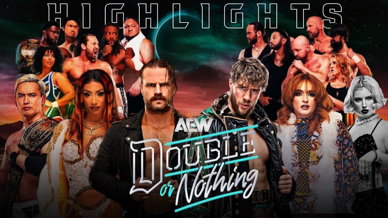 AEW Double Or Nothing 2025 - Highlights.
