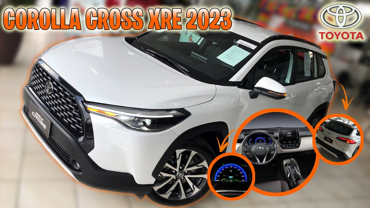 COROLLA CROSS 2.0 XRE 2023 (CONSUMO, ACC, LEITOR DE FAIXA, PANEL DIGITAL)  FICHA TÉCNICA COMPLETA!