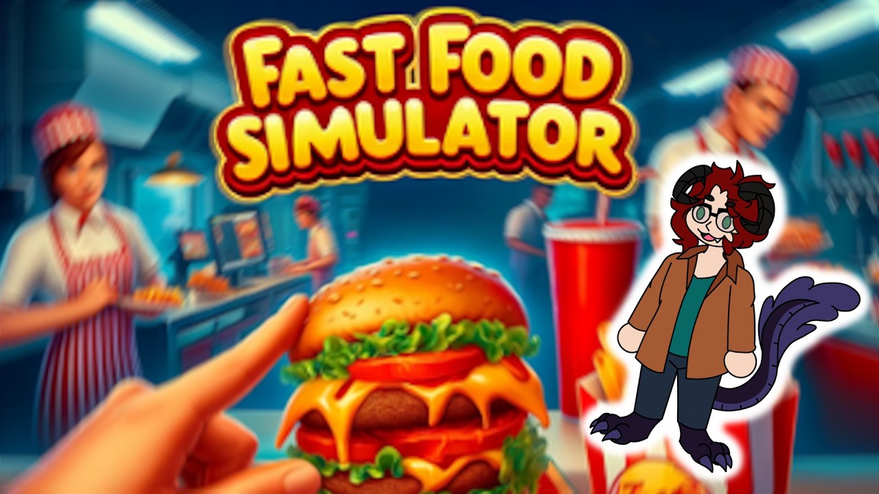 Running a restaurant w/ @ellwyn86 @summerkes and @izriljewel | Fast Food Simulator [Mature Language]
