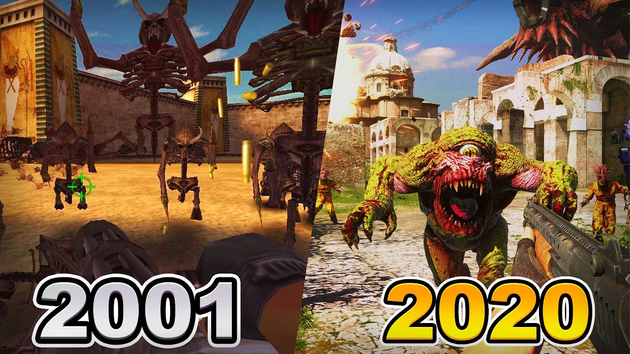 Ewolucja Gry Serious Sam (2001-2020) Warto Obejrzeć 🔥🔥🔥