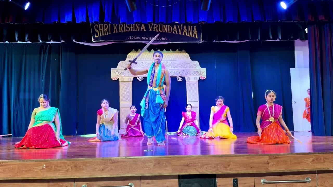 Kolata Seve on the occasion of Madhwanavami, at Shri Krishna Vrundavana, PuttigeMatha, New Jersey 