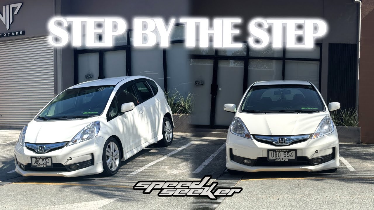 STEP BY THE STEP with PROJECT HONDA JAZZ GE