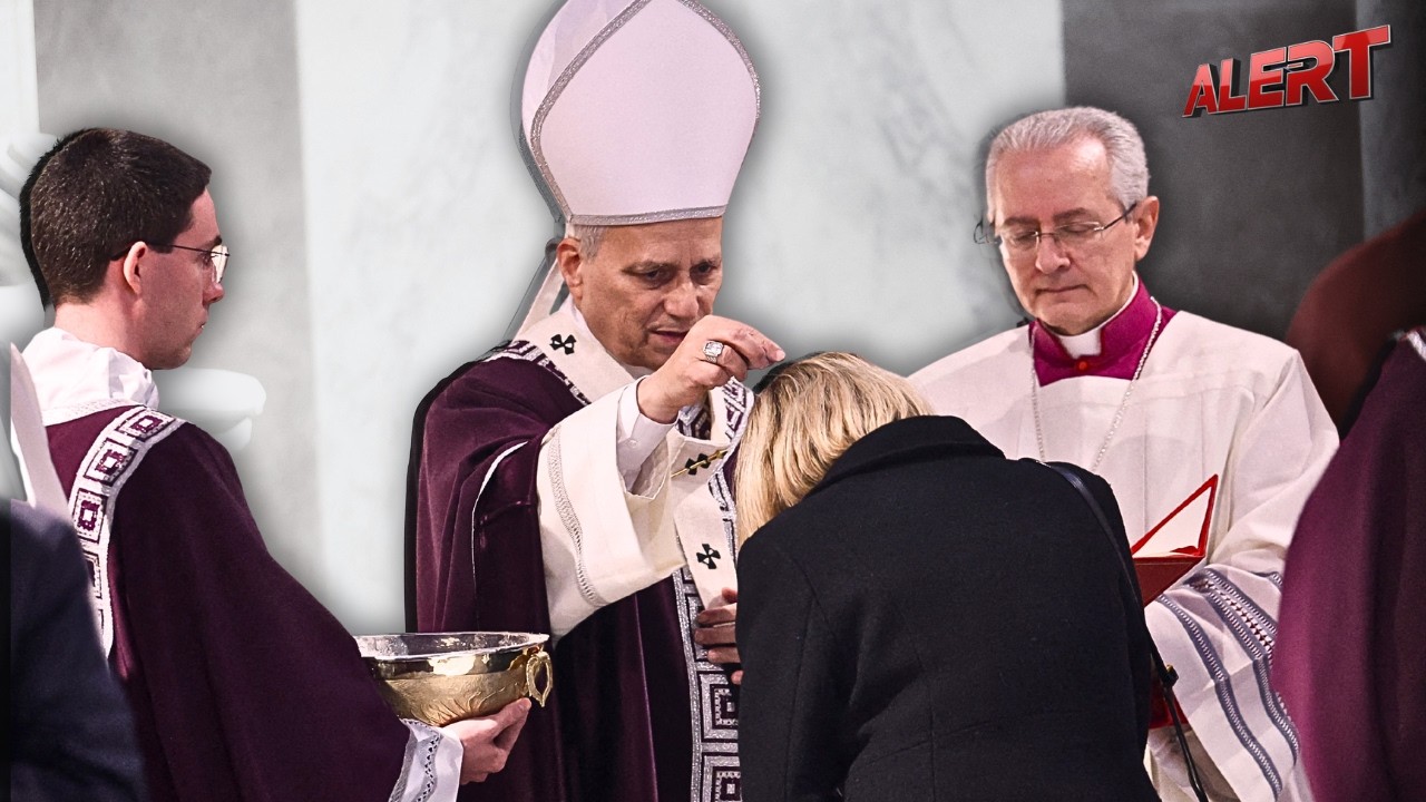 Pope Leo Laments 'Burning World' At Ash Wednesday Service | Basilica Of Saint Sabina