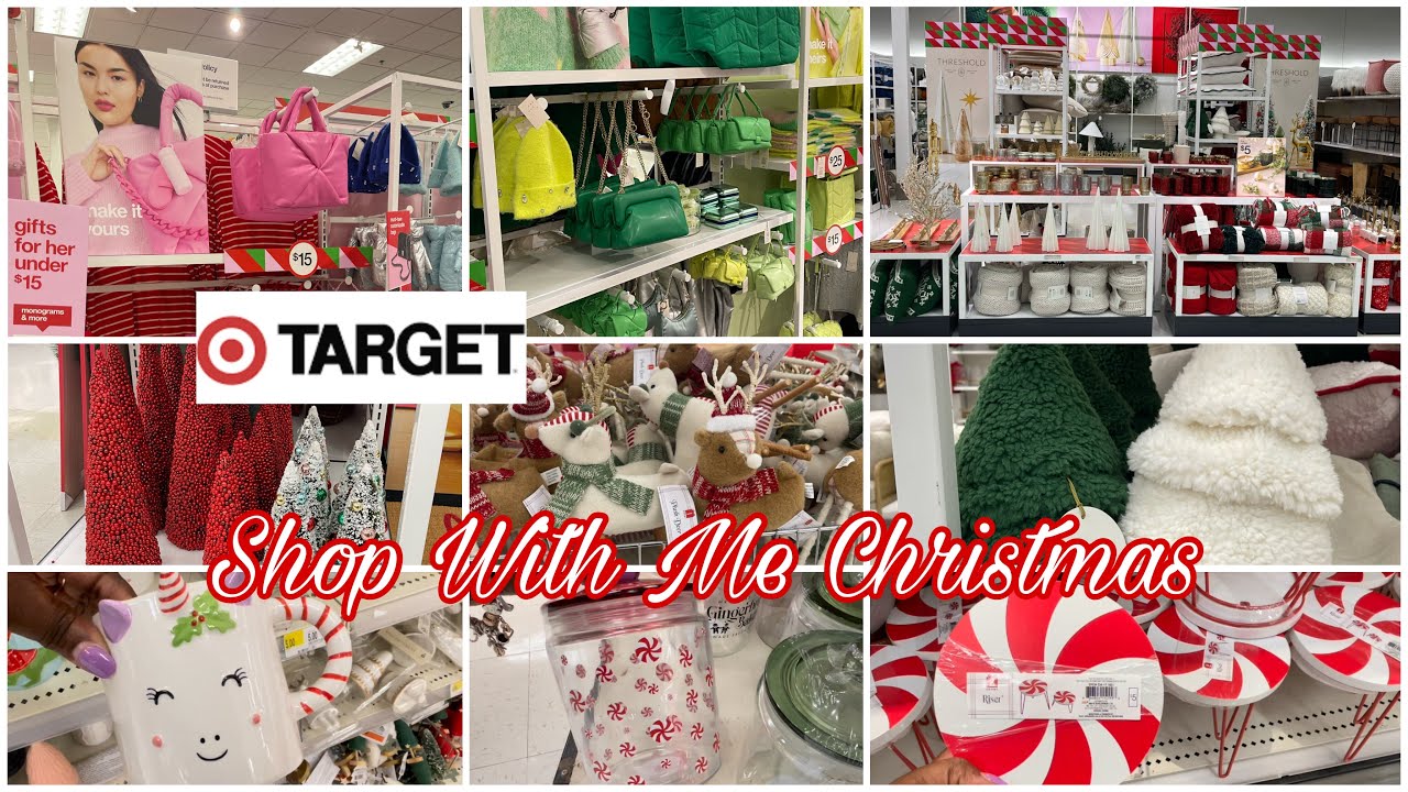 Target Christmas Holiday Shopping 2023 🤶🏿 New Target Dollar Spot Christmas 🎅🏿 Gift Ideas
