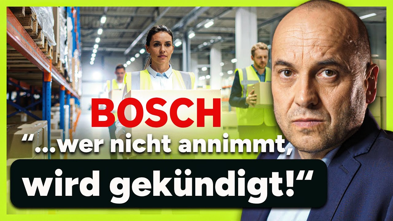 BOSCH Stellenabbau: Aufhebungsvertrag oder K&uuml;ndigung?